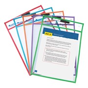 Write & Wipe Pockets - Set of Five